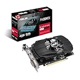 ASUS Phoenix Radeon RX 550 EVO 4GB Gaming Grafikkarte ( GDDR5, PCIe 3.0, 1x DVI,...