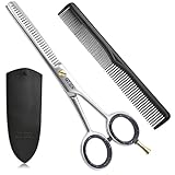 GTEX Effilierschere Friseur - Professionelles Ausdünnschere Haare - 6,5 Zoll...