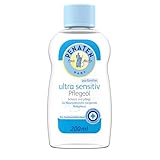 Penaten Ultra Sensitiv Pflegeöl (200 ml), schützendes Baby Massageöl &...