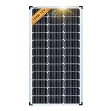 enjoy solar Mono 100W 12V Monokristallines Solarpanel Solarmodul...