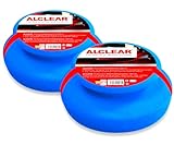 ALCLEAR 5713050M_2 Handpolierschwamm 2er Set,Polierschwamm Auto für Lackpflege...