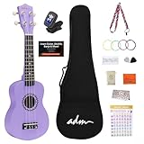 ADM Sopran Ukulele Set für Kinder und Anfänger, Ukulele Starter Kit mit...
