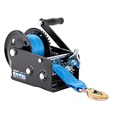 Güde Gurtwinde GGHW 900/8 (900 kg max. Zugkraft, 8 m Gurtlänge, 5 cm...