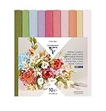Clairefontaine 995000C Krepppapier, Floristen-Format, 25 x 100 cm, Elastizität,...