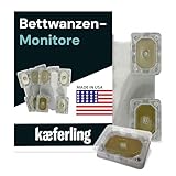 Catchmaster Bettwanzen Monitor zur Prävention 4X - Bettwanzen Detektor für...