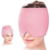 Comfytemp Migräne Maske Gel Kühlmaske, 360°umgeben Augenmaske Schlafmaske...