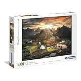 Clementoni 32564 Tal in China Puzzle, buntes Erwachsenenpuzzle mit kräftigen...