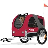 DOGGYHUT® MEDIUM Fahrrad Hundeanhänger für Hunde bis 23 kg Fahrradanhänger...