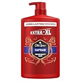 Old Spice Captain 3-in-1 Duschgel für Haar, Gesicht und Körper 1000 ml,...