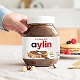 Personalisiertes Nutella-Glas mit Geschenkbox – Vatertagsgeschenk, das...
