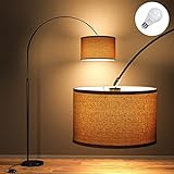 Modlicht 165 -180 cm Bogenlampe Wohnzimmer Stehlampe JASMIN | Inklusive LED E27...