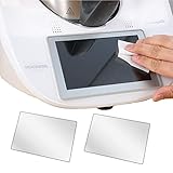 Panzer Displayschutzfolie kompatibel mit Vorwerk Thermomix TM6-2er Pack...