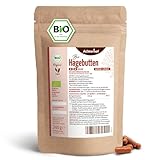 Hagebuttenkapseln Bio Nachfüllpack 400 Stück | feines Hagebuttenpulver in...