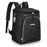 PENGDA 25L Kühlrucksack Kühltasche - 36 Dosen Groß Isoliertasche...
