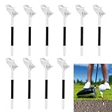 Toivize 10 Pcs Golf Tees, 83mm Nachhaltige Golf Tees Kunststoff Winter Golf Tees...