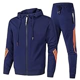 Udbeksid Jogginganzug Herren 2-Teilig Trainingsanzug Hausanzug Oversized...