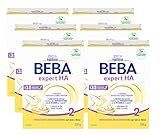 BEBA expert HA 2 Folgemilch nach dem 6. Monat, Babynahrung mit hydrolysiertem...