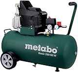 Metabo Kompressor Basic 250-50 W – 601534000 – Kompressor mit...