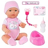 Bayer Design - 94209AA Funktionspuppe „Piccolina Love“ – Babypuppe mit...