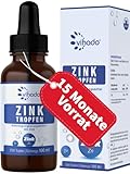 Vihado Zink Tropfen - Zink hochdosiert, schneller als Zink Tabletten,...