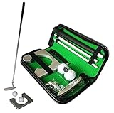 Golf Putter Set Mit Putting Cup, Übungsschläger, Bällen und Tasche - Drinnen...