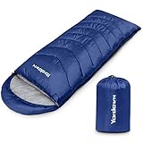 Yordawn Schlafsack Outdoor Camping Erwachsene Kinder, Schlafsäcke Sommer Winter...