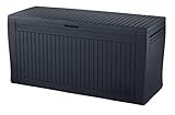 Koll Living Auflagenbox/Kissenbox 270 Liter Farbe : Graphit l 100% Wasserdicht l...