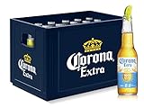 Corona Cero 0,0% Alkoholfrei Premium Lager Flaschenbier, MEHRWEG (24 x 0.355 l)...