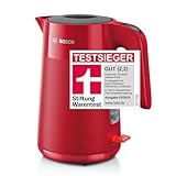 Bosch kabelloser Wasserkocher MyMoment TWK2M164, Abschaltautomatik,...