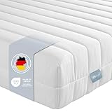 XDREAM Pure 7-Zonen Matratze 90x200cm | Ergonomische Kaltschaummatratze |...