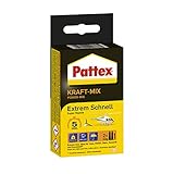 Pattex Kraft-Mix Extrem Schnell, extrem schnell härtender 2 Komponenten Kleber...