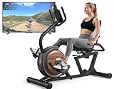 GENIXFIT BM5 Liegeergometer - 150kg belastbar, für Zuhause, Fitness &...