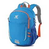 SKYSPER Kinderrucksack 12L Wanderrucksack mit Brustgurt Jungen & Mädchen,...