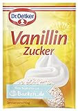 Dr. Oetker Vanillinzucker, 10 x 8 g, Zucker verfeinert mit Vanillin, zum Backen...
