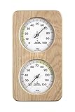 TFA Dostmann Sauna-Thermo-Hygrometer Haar-Synthetik, hitzebeständig, aus...