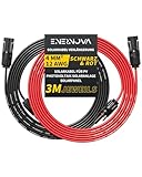 Solarkabel 4mm²/6mm², Solarkabel Verlängerung 1/2/3/5/8/10/12/15/18/20M,...