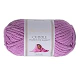 Utopia Crafts Cuddle Super Chunky Chenille-Garn, weich, zum Stricken und...