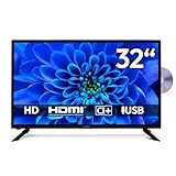 MEDION 80 cm (32 Zoll) HD Fernseher (integrierter DVD-Player, Triple Tuner...