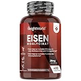 Eisentabletten - 400 vegane Tabletten - Eisen trägt zu einem normalen...
