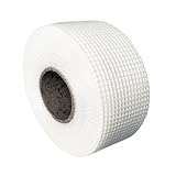 SopimusZ Fugenband Selbstklebend 50 mm x 100m, Glasfaser Fugendeckstreifen zum...