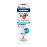 Emsan® Nase frei Nasenspray 6er Pack | Natürlich abschwellend bei akutem...