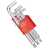 Newaner 9 stück 1.5-10MM innensechskantschlüssel set mit kugelkopf, metrisch...