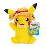 Pokemon Zomer Plüschtier Pikachu, 20 cm, sehr weich