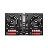 Hercules DJControl Inpulse 300 MK2 – USB-DJ-Controller – 2 Decks mit 16 Pads...