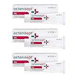 3x 20 ml Schülke Octenisept® Gel Wundgel Heilsalbe Verbrennungen Sonnenbrand...