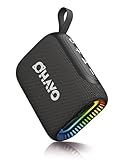 OHAYO Bluetooth Lautsprecher Klein Musikbox Bluetooth 5.3 mit RGB Licht, Outdoor...