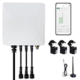 OWON Tuya Smart Home 3 Phasen WLAN Energiemonitor, 1 oder3Phasen bidirektionaler...