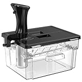 Sous Vide Behälter mit Deckel Sous Vide Container mit Rack 11L für Sous Vide...