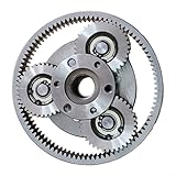 Entgoinggo Elektrofahrrad Motor Getriebe, 6T Planetengetriebe Set mit Kupplung...