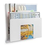 Wand-Magazinständer, Desktop-Magazin-Organizer, Ablageordner, A4-Papier,...
